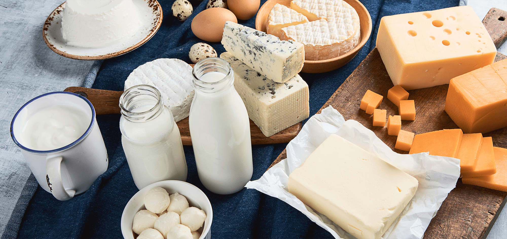 Dairy products.