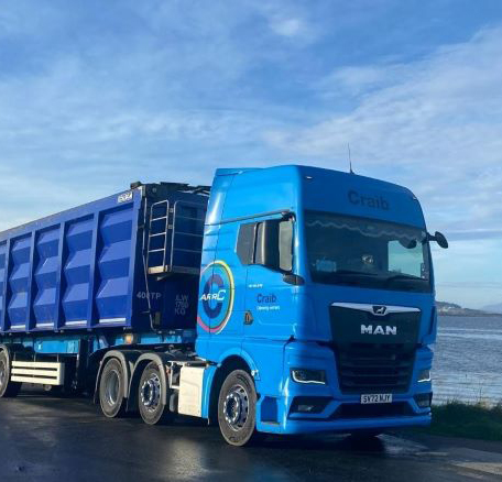 Craib bulk trailer.
