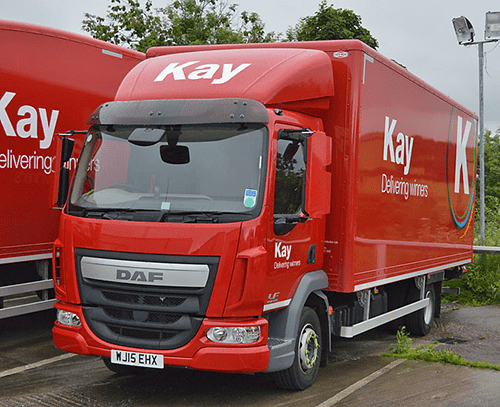 Kay DAF truck.