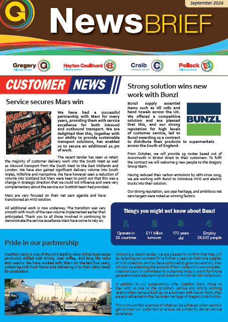 NewsBrief September 2024 front cover.