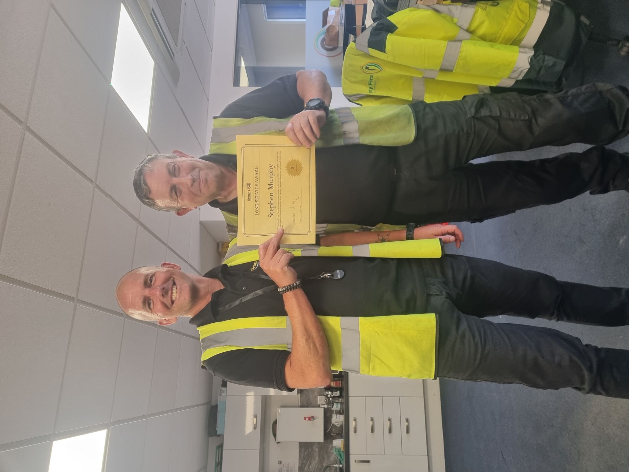 Steve Murphy 5 year anniversary.